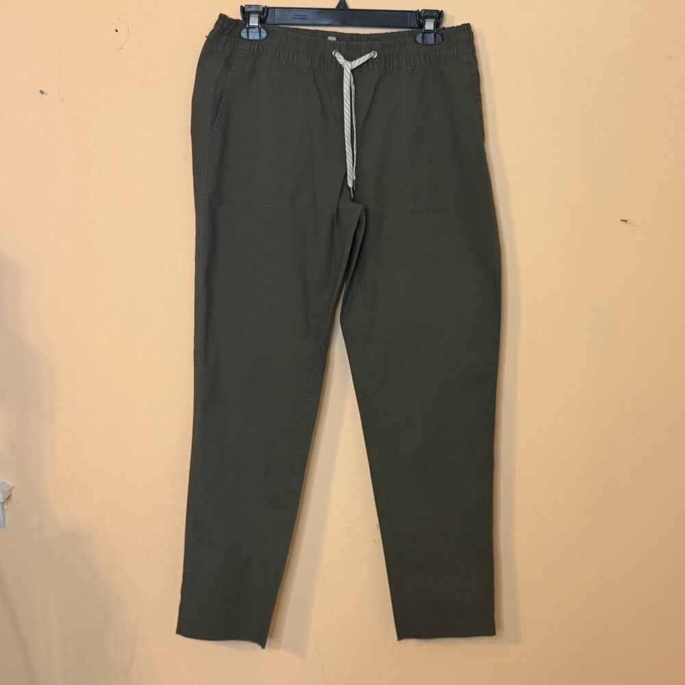 Vuori The Rise The Shine Pants Women's Green Athletic Drawstring Small